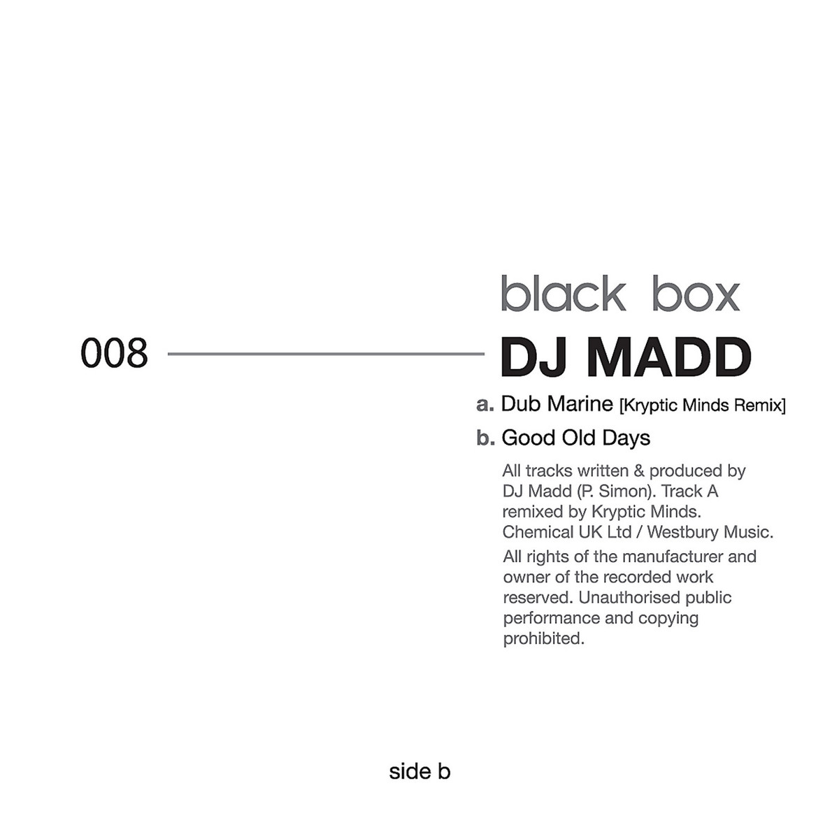 Dj Madd — The Real